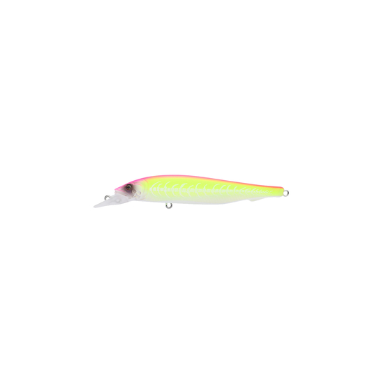 Bone Toughfia Yellowcheek Jerk 100mm 12g Fishing Lure - Pink Chart