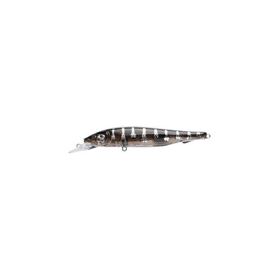 Bone Toughfia Yellowcheek Jerk 100mm 12g Fishing Lure - Zebra