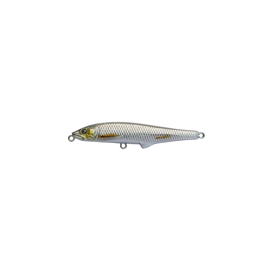 Bone Toughfia Yellowcheek Pencil 80mm 14g Fishing Lure - Yellow Cheek