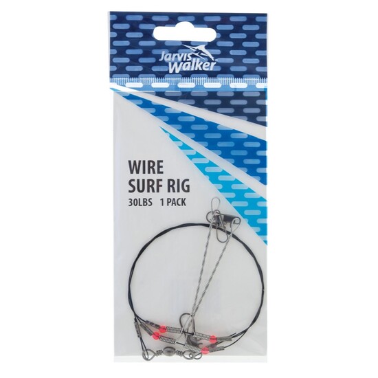 Jarvis Walker Wire Surf Rig - Surf Fishing Rig With 30lb Wire