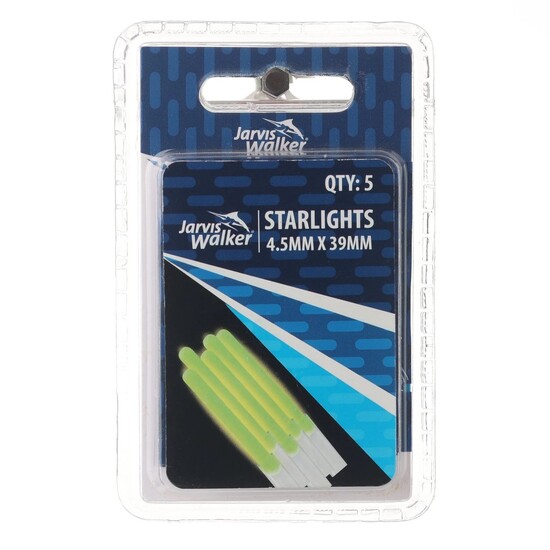 5 Pack of Jarvis Walker Starlights - 39mm Chemical Fishing Lights