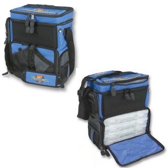 Flambeau 4005ST Medium Classic Soft Sided Fishing Tackle Bag with 6 Tackle Trays