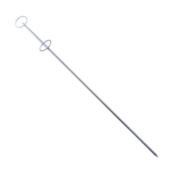 Jarvis Walker 75cm Galvanised Fishing Rod Spike - Beach Fishing Rod Holder