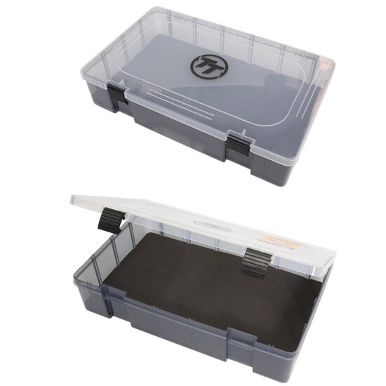 TT Fishing Extra Large Deep Fishing Tackle Tray with Internal Split Foam Insert