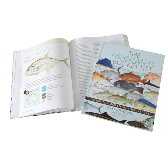 "The Fisherman's Bucket List" Book - 50 Fish To Catch Before Your Last Cast