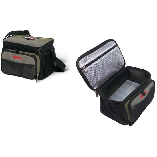 Rapala Limited Edition Lite Fishing Tackle Bag With Tackle Tray-Waterproof Base