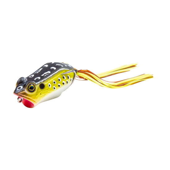 TT Lures 55mm Rocket Frog Popping Topwater Frog Lure - BROWN