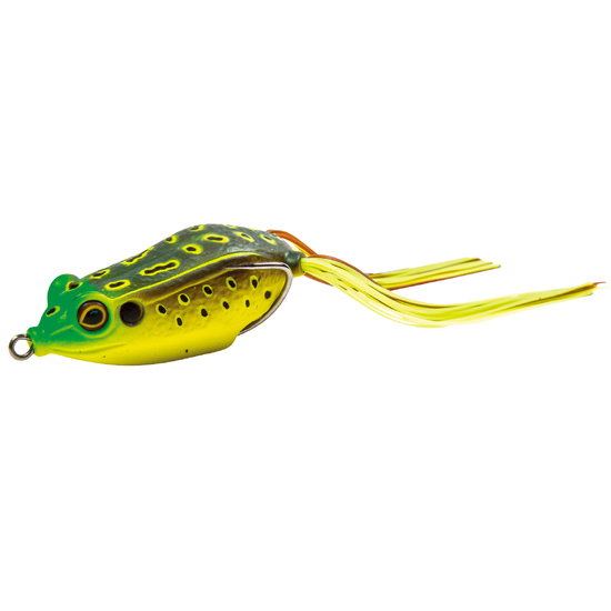 TT Lures 70mm Rocket Frog Walking Topwater Frog Lure - Olive Green