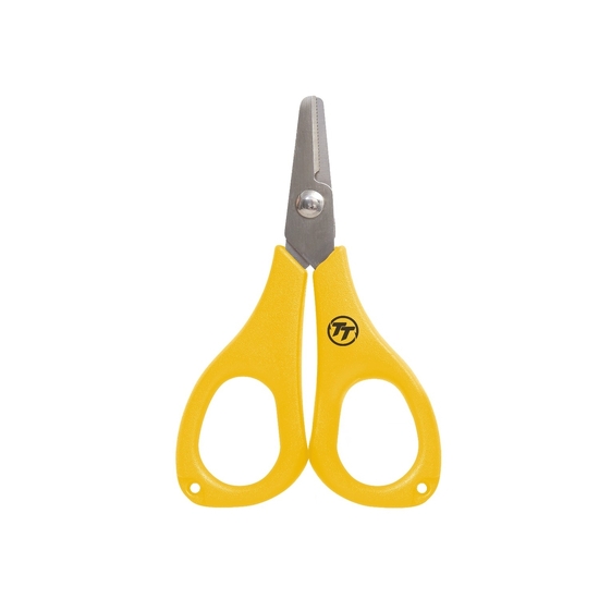 TT Fishing Yellow 4 Inch Stainless Steel Braid Scissors - Braided Line Scissors