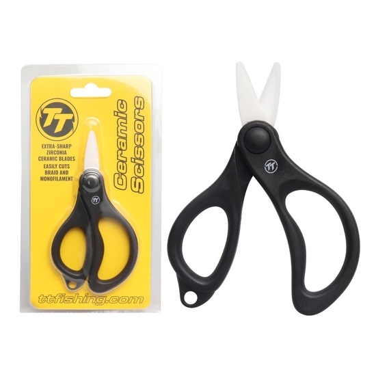 TT Fishing Braid Scissors with Serrated Zirconia Ceramic Blades