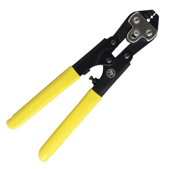 TT Fishing 8 Inch Crimping Pliers with Hinged Spring Loaded Handle