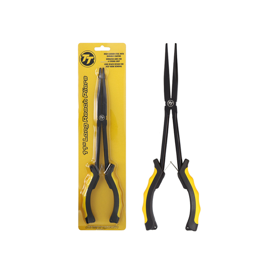 TT Fishing 11 Inch Straight Nose Long Reach Fishing Pliers