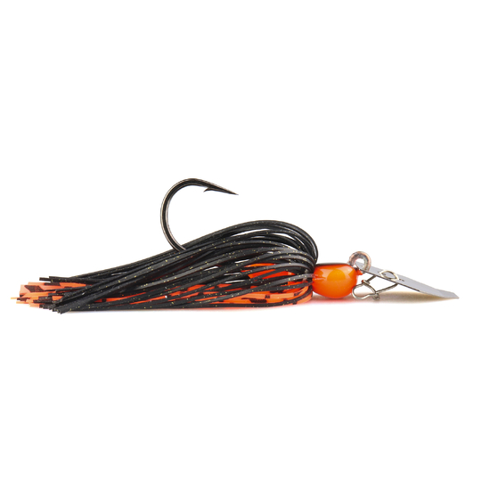 Zman 1/4oz Chatterbait Mini Max Bladed Jig Lure - ORANGE NIGHTMARE