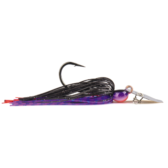 Zman 1/2oz Chatterbait Mini Max Bladed Jig Lure - PURPLE NIGHTMARE