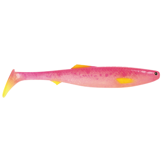 TT Lures 250mm Enforcer Soft Unrigged Swimbait Lure - PINK FINK
