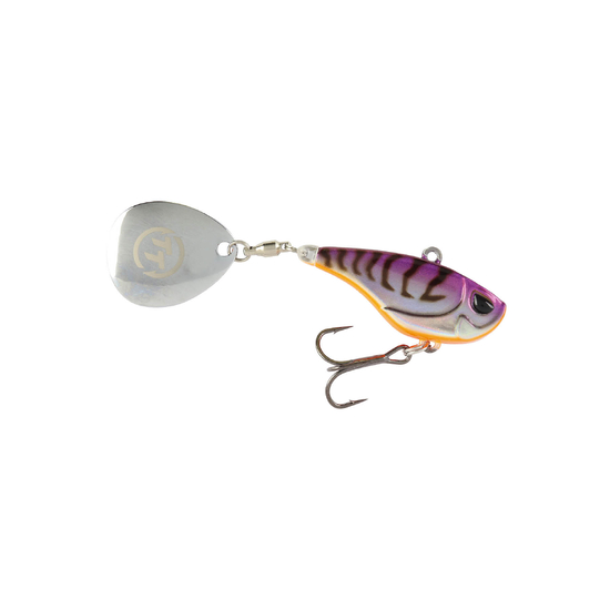 TT Lures Flashpoint+ 33mm Tail Spinner Vibe Lure - WAGASUJI PRAWN