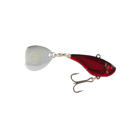TT Lures Flashpoint+ 37mm Tail Spinner Vibe Lure - BLOODY NIGHTMARE