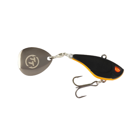 TT Lures Flashpoint+ 47mm Tail Spinner Vibe Lure - NIGHTMARE