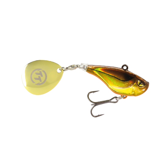 TT Lures Flashpoint+ 47mm Tail Spinner Vibe Lure - GOLDEN MINNOW