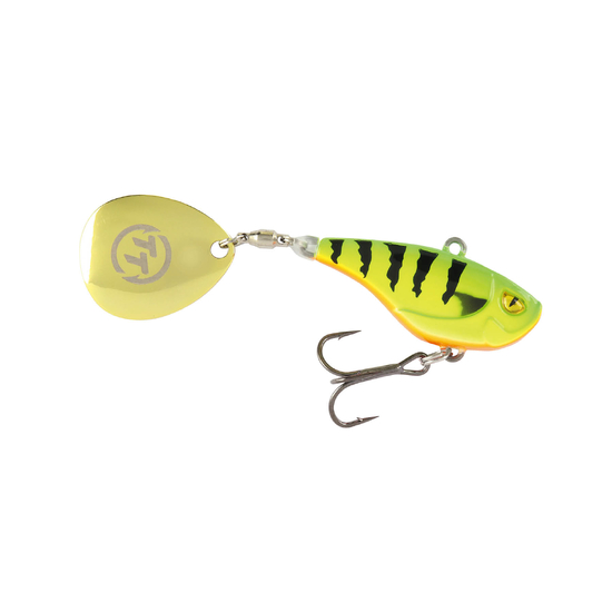 TT Lures Flashpoint+ 47mm Tail Spinner Vibe Lure - FLAMIN SHAD