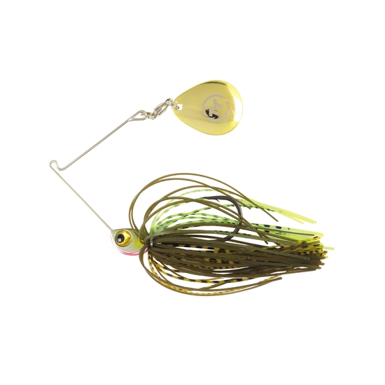 TT Lures 1/8oz Vortex+ Spinnerbait Fishing Lure - MOSSY