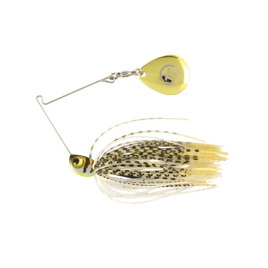 TT Lures 1/8oz Vortex+ Spinnerbait Fishing Lure - GOLD GLIMMER