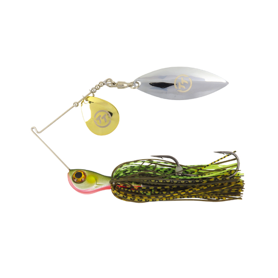 TT Lures 3/8oz Vortex+ Spinnerbait Fishing Lure - MOSSY
