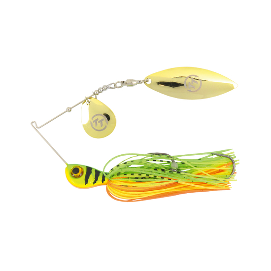 TT Lures 3/8oz Vortex+ Spinnerbait Fishing Lure - FIRETIGER