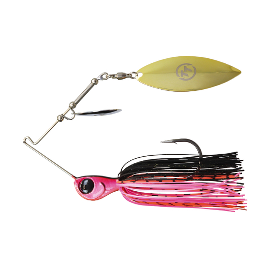 TT Lures 1/2oz Tornado+ Tandem Blade Spinnerbait Lure - HARLEI KWINN