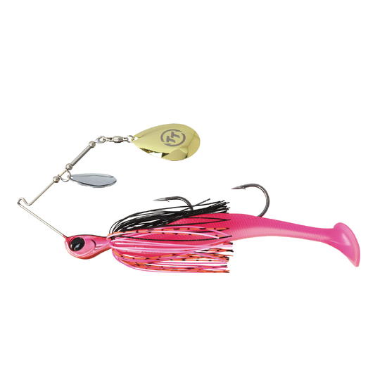 TT Lures 1/2oz Tornado+ Double Colorado Rigged Spinnerbait Lure - HARLEI KWINN