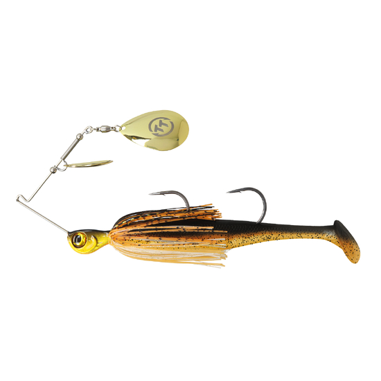TT Lures 1/2oz Tornado+ Double Colorado Rigged Spinnerbait Lure - CARP