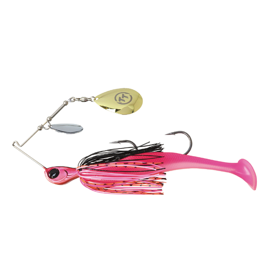 TT Lures 3/4oz Tornado+ Double Colorado Rigged Spinnerbait Lure - HARLEI KWINN