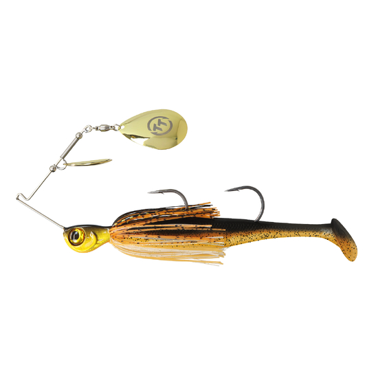 TT Lures 1oz Tornado+ Double Colorado Rigged Spinnerbait Lure - CARP