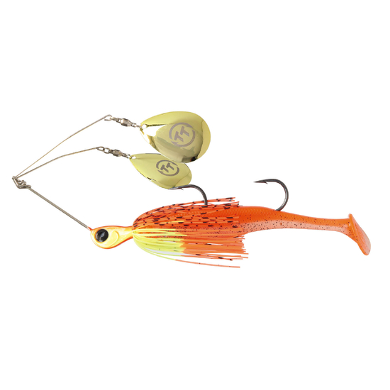 TT Lures 3/4oz Tornado+ Twin Spin Rigged Spinnerbait Lure - PHANTA PANTS 