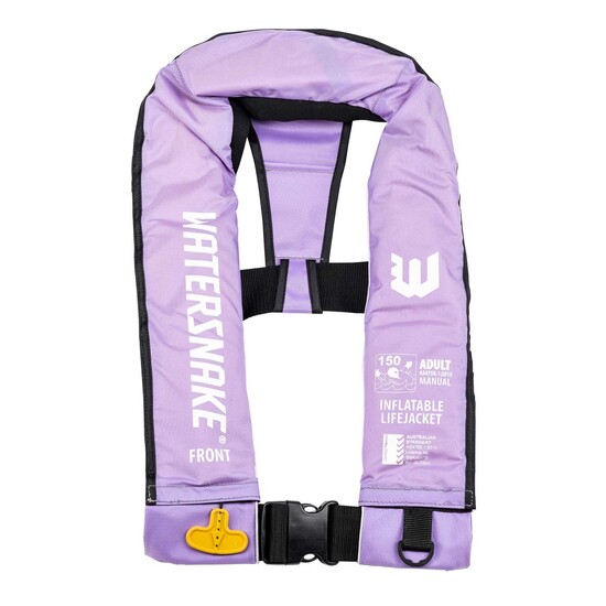 Lilac Watersnake Manual Inflatable PFD - Level 150 Adult Life Jacket