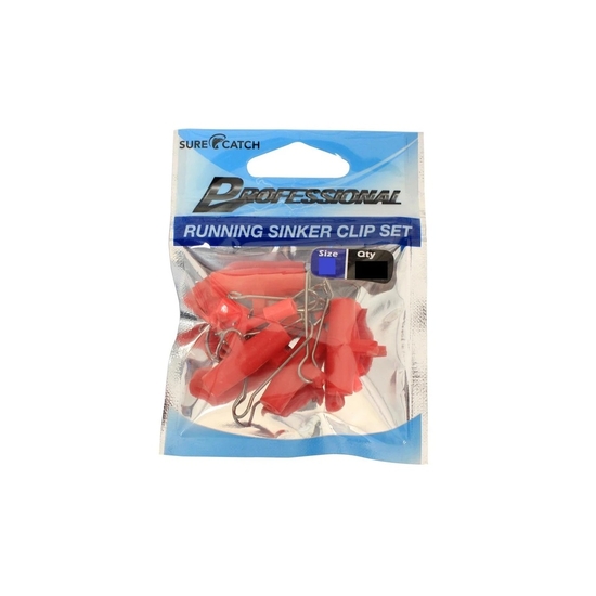 5 Pack of Surecatch Large Running Sinker Clips
