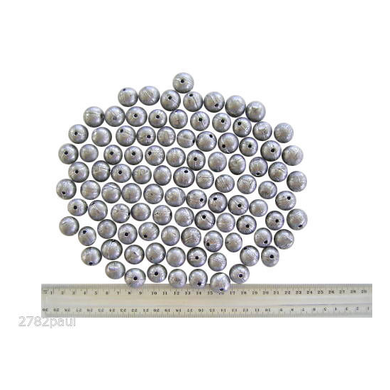 100 X Size 5 Ball Sinkers - 4.4kg Of 5 Ball Fishing Sinkers