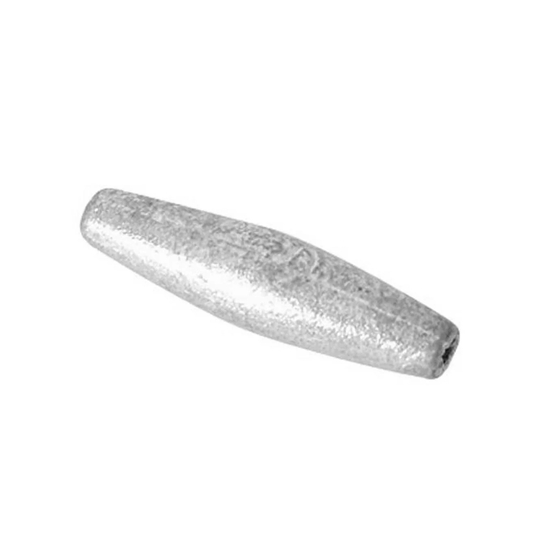 25 Pack of Size 6 Fishing Barrel Sinkers – Barrel Lead Weights