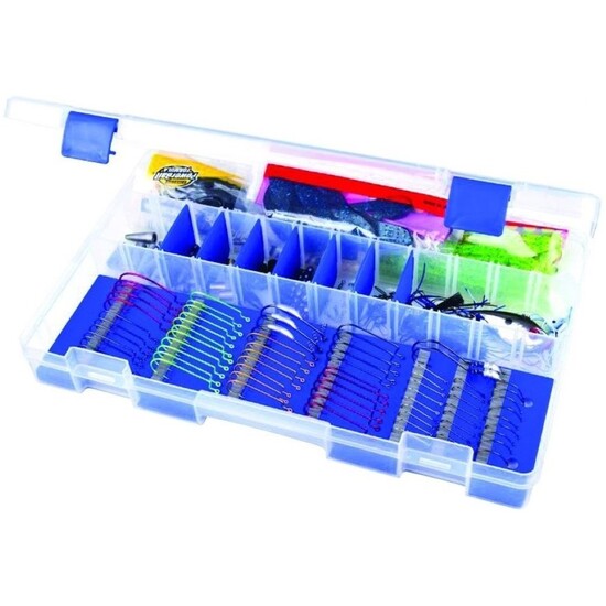 Flambeau 6553HV Large Tuff Tainer Fishing Tackle Box with Zerust Dividers