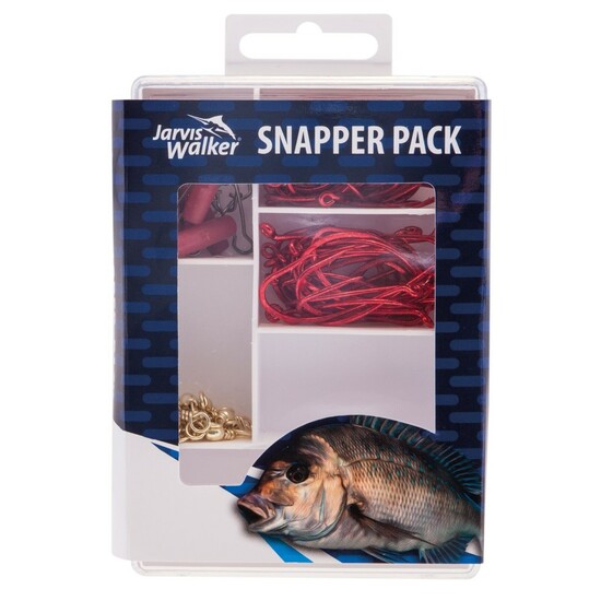 Jarvis Walker 70 Piece Snapper Fishing Pack - Assorted Fishing Tackle Kit