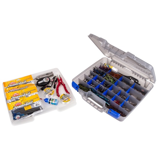 Flambeau 6962ZM Zerust Max Tackle Box with 22 Compartments and Removable Tray