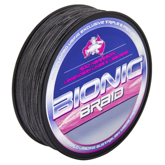 150yd Spool of 50lb Grey Platypus Bionic Braided Fishing Line