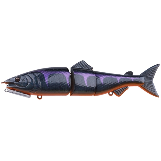 Zerek Affinity 160mm Jointed Swimbait Fishing Lure - Black Jack