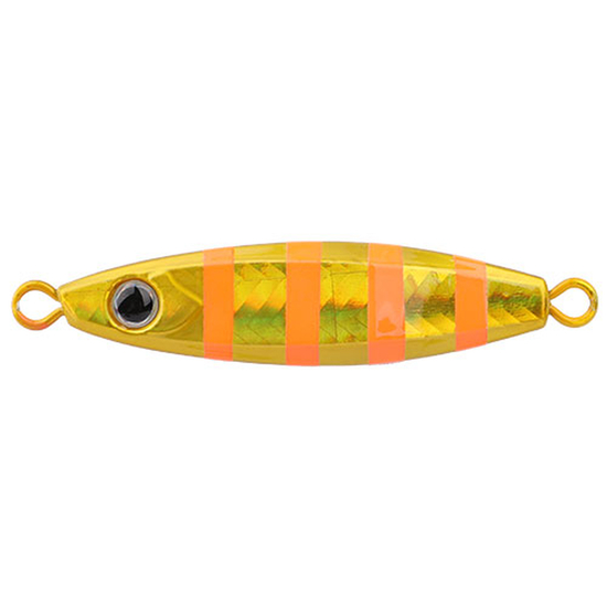 Zerek Speed Slider 70g Metal Jig - Gold Zebra