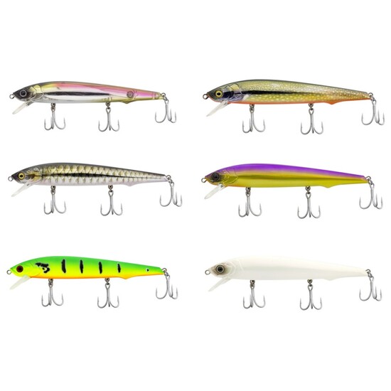 130mm Zerek Defiance Shallow Jerkbait Minnow Lure - 20gm Hard Body-Dives to 1.2m