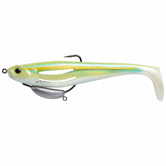 4.5 Inch Zerek Flat Shad Pro Soft Plastic Lure - Realistic Fusilier