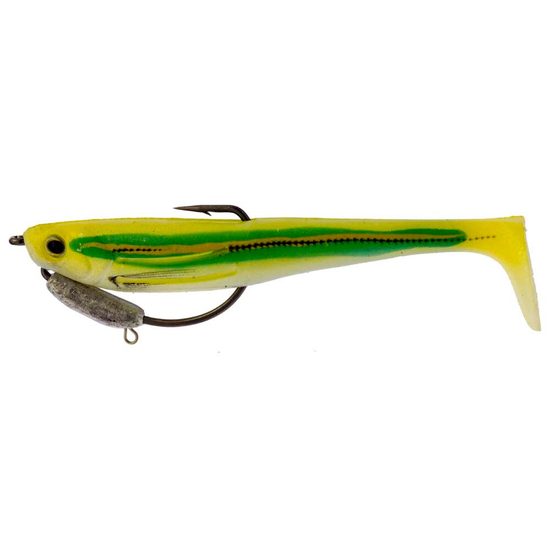 5 Inch Zerek Flat Shad Pro Soft Plastic Lure - Fusilier