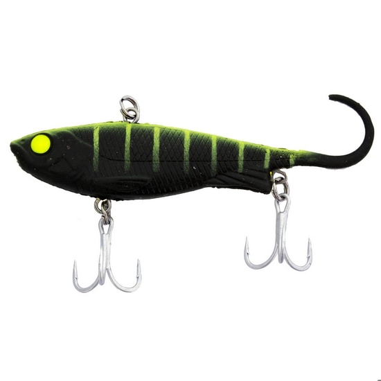 80mm Zerek Fish Trap Soft Vibe Lipless Crankbait Lure - Gold Herring