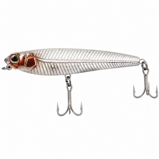 Zerek 85mm Skittish Dog Topwater Hard Body Fishing Lure - Ghost Catfish