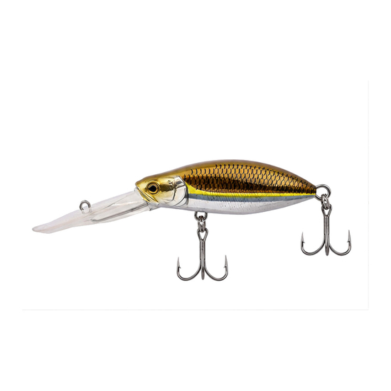 Zerek 85mm Mamba Shad Floating Deep Diving Crankbait Lure - Cherry Barb